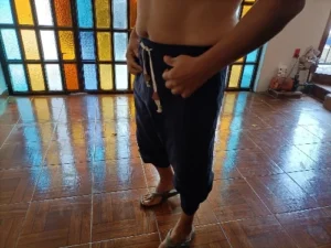 Eiko - Pantalon Sarouel Japonais en Coton photo review