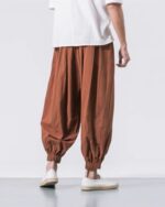 Ayako - Pantalon Sarouel Large Japonais en Coton
