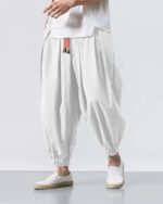 Ayako - Pantalon Sarouel Large Japonais en Coton
