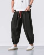 Ayako - Pantalon Sarouel Large Japonais en Coton
