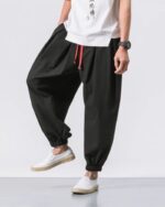Ayako - Pantalon Sarouel Large Japonais en Coton