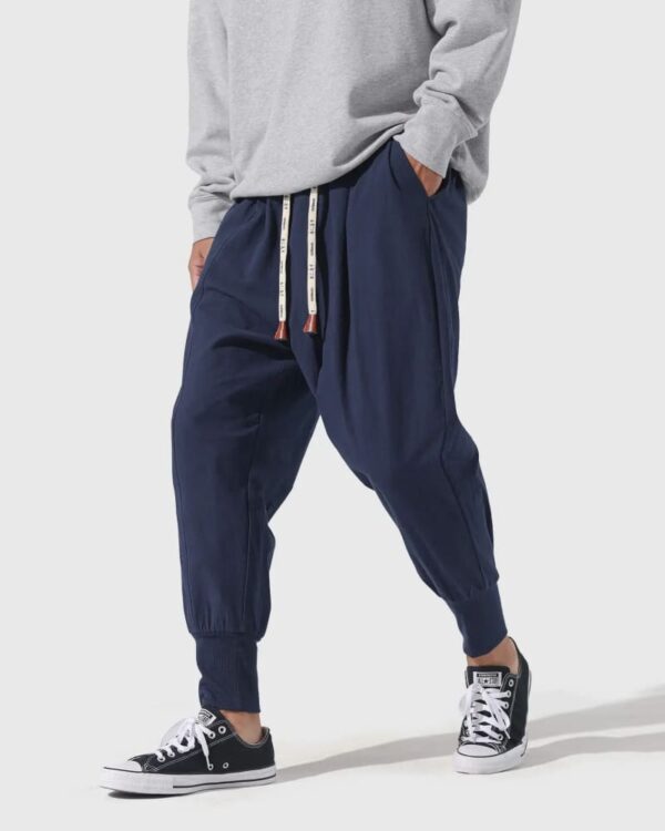 Eiko - Pantalon Sarouel Japonais en Coton