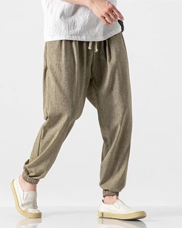 Hikari - Pantalon Lin & Coton Japonais confort