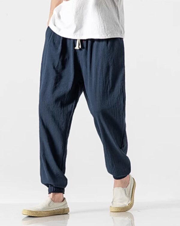 Hikari - Pantalon Lin & Coton Japonais confort