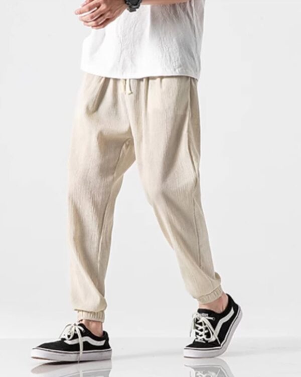 Hikari - Pantalon Lin & Coton Japonais confort