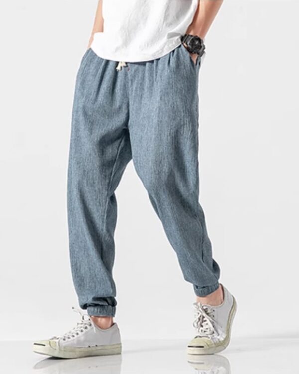 Hikari - Pantalon Lin & Coton Japonais confort