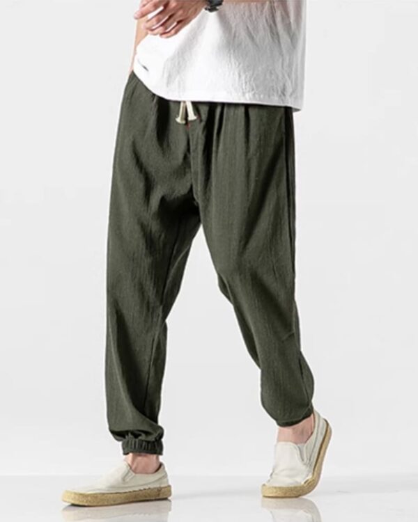 Hikari - Pantalon Lin & Coton Japonais confort