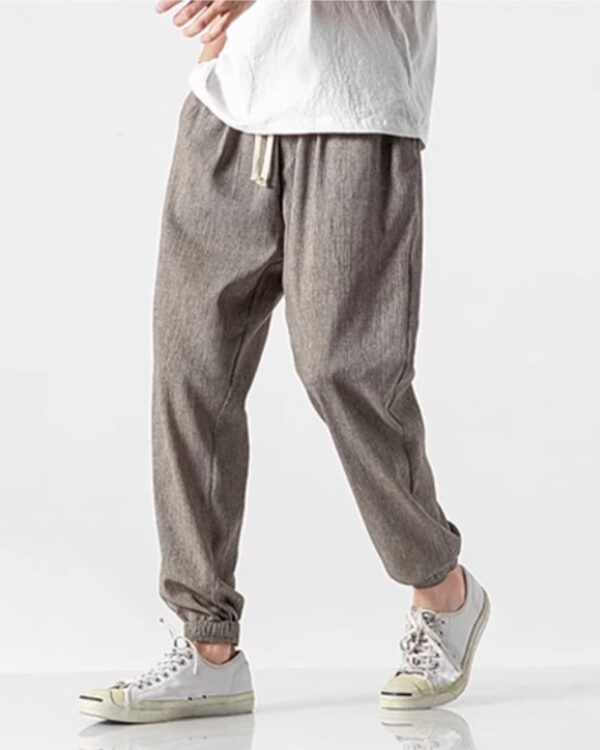 Hikari - Pantalon Lin & Coton Japonais confort