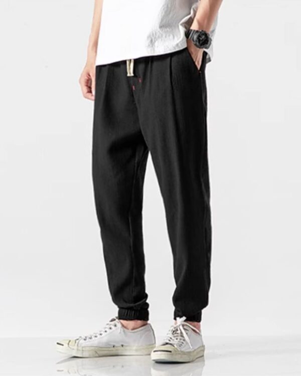 Hikari - Pantalon Lin & Coton Japonais confort