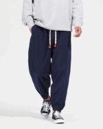 Masako - Pantalon Harem Japonais en Coton