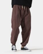 Masako - Pantalon Harem Japonais en Coton