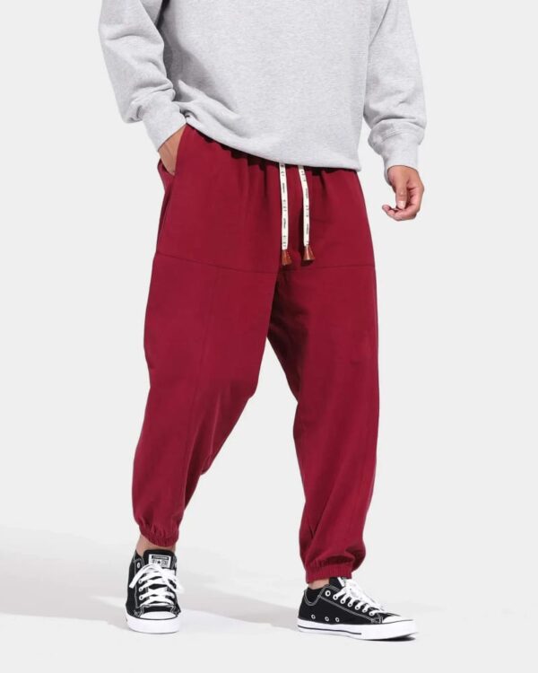 Masako - Pantalon Harem Japonais en Coton