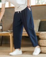 Masashi - Pantalon Lin & Coton Japonais