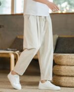 Masashi - Pantalon Lin & Coton Japonais