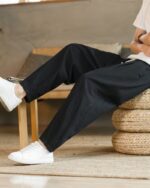Masashi - Pantalon Lin & Coton Japonais