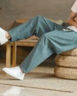 Masashi - Pantalon Lin & Coton Japonais