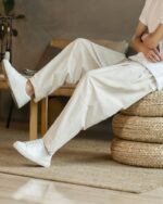Masashi - Pantalon Lin & Coton Japonais