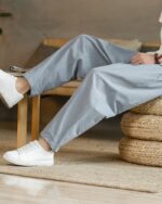 Masashi - Pantalon Lin & Coton Japonais