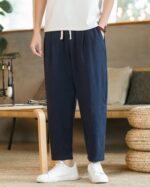Masashi - Pantalon Lin & Coton Japonais