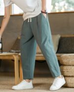Masashi - Pantalon Lin & Coton Japonais