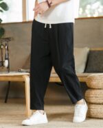 Masashi - Pantalon Lin & Coton Japonais