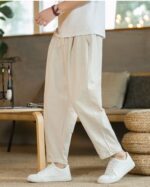 Masashi - Pantalon Lin & Coton Japonais