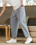 Masashi - Pantalon Lin & Coton Japonais