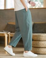 Masashi - Pantalon Lin & Coton Japonais