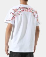Sakura - T-Shirt Japonais Brodé Fleurs de cerisiers