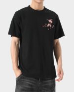 Sakura - T-Shirt Japonais Brodé Fleurs de cerisiers