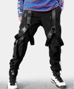 black-cargo-pants-with-straps