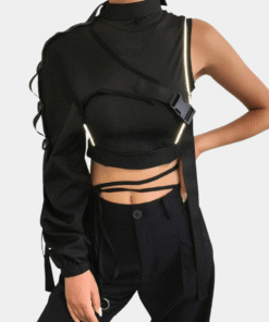 One Shoulder Top Women