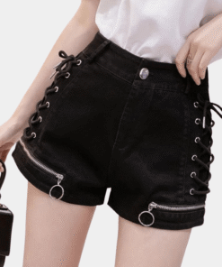black-jean-shorts-womens