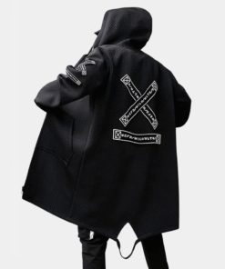 Black Techwear Jacket