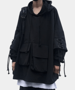 Black Goth Hoodie