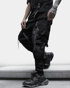 Tactical Cargo Pants With Straps