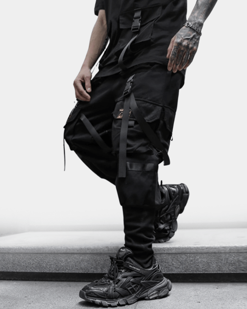 Tactical Cargo Pants With Straps