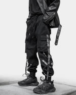 Cargo Pants With Straps Mens