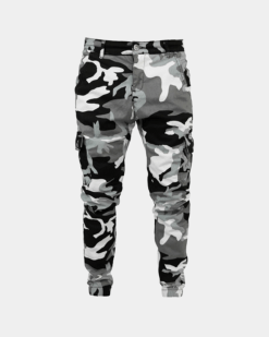 Camo Cargo Joggers Mens
