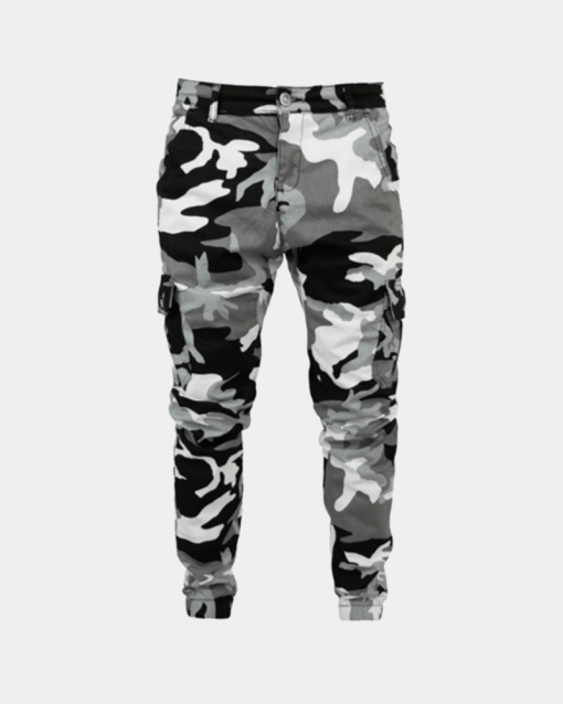 Camo Cargo Joggers Mens