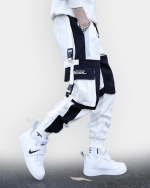 White Techwear Pants