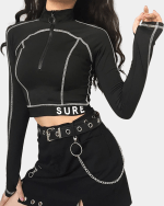Techwear Crop Top