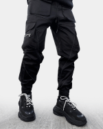 Black Reflective Pants
