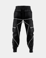 Black Reflective Pants