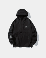 Black Techwear Coat