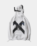 Techwear Hoodie With Straps