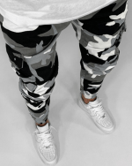 Camo Cargo Joggers Mens