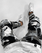 Camo Cargo Joggers Mens