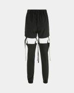 Black Cargo Pants Womens High Waisted