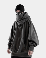 High Collar Hoodie